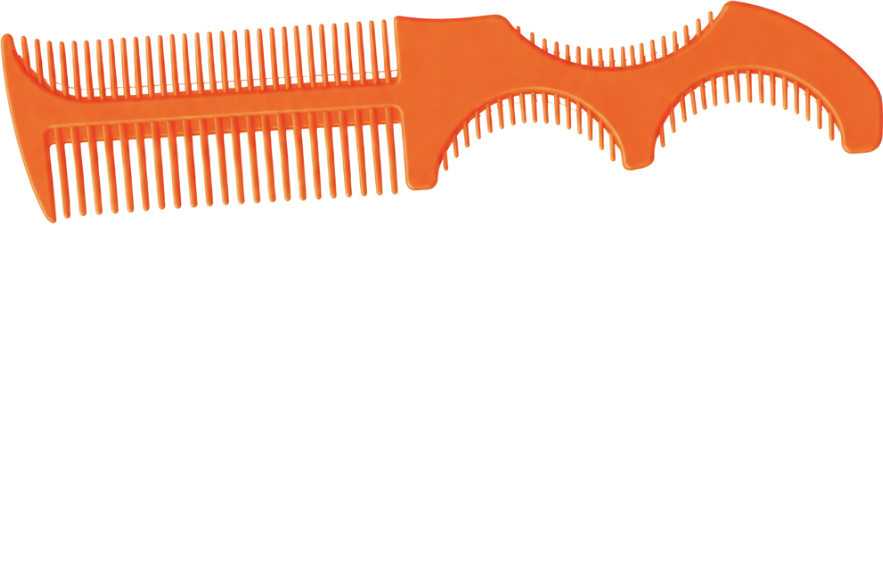 CurveLine Beard Pro — Laranja